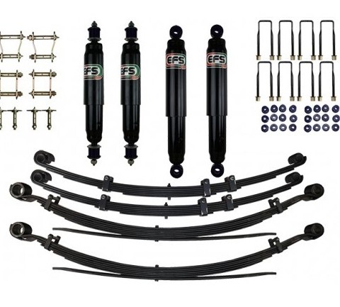 Suspensii EFS +40 mm kit înălțare șasiu Nissan Patrol 160 scurt 3 uși 1980-1983 faruri rotunde