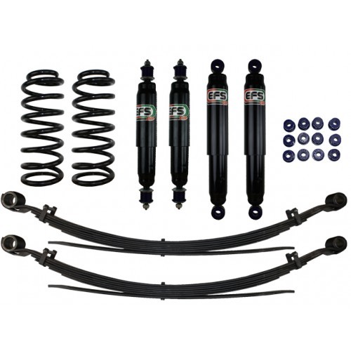 Suspensii EFS +50 mm kit înălțare șasiu Toyota Land Cruiser HZJ 78 79 lung închis, pick-up 1999-2006 XTR