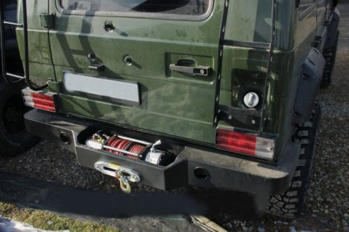 F4x4 bară spate cu suport pentru troliu Mercedes G 1979->