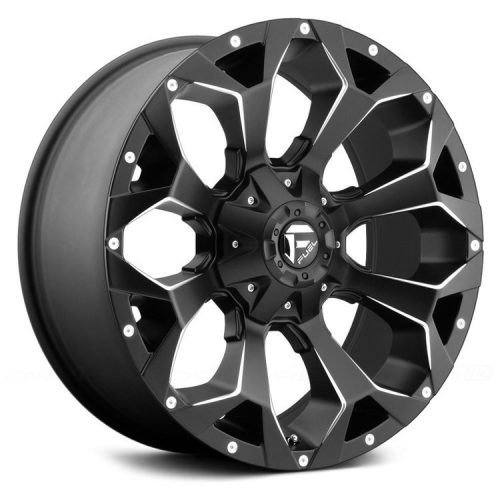 Alumínium felni 18x9 ET-12 5x127/5x114.3 D546 Assault Matte Black Milled Fuel