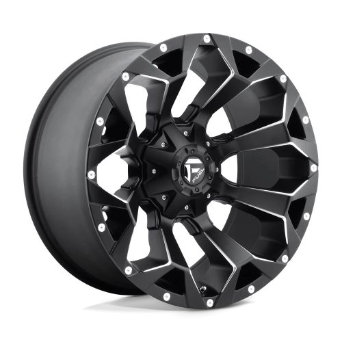 Alumínium felni 18x9 ET1 6x135/6x139,7 D546 Assault Matte Black Milled Fuel