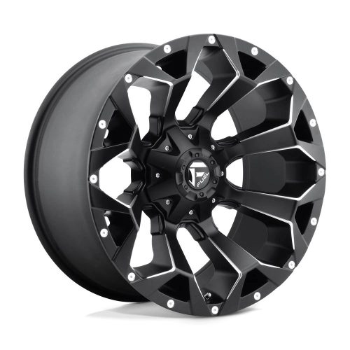 Alumínium felni 22x10 ET-18 8x165.1 D546 Assault Matte Black Milled Fuel