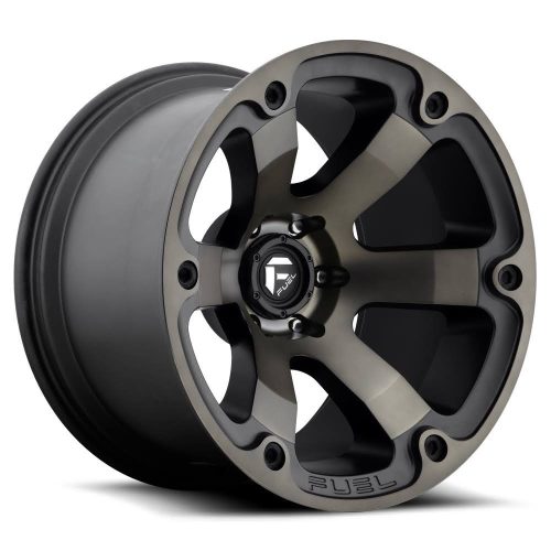 Alumínium felni 17x9 ET-12 5x127 D564 Beast Matte Black/Double Dark tint Fuel