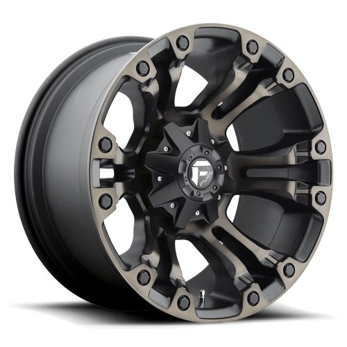 Alumínium felni 18x9 ET19 6x135/6x139,7 D569 Vapor Matte Black Double Dark Tint Fuel