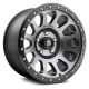 Alumínium felni 17x9 ET-12 5x127 D601 Vector Matte Gunmetal/Black Bead Ring Fuel