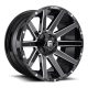 Alumínium felni 20x10 ET-19 6x135/6x139,7 D615 Contra Gloss Black Milled Fuel