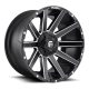 Alumínium felni 20x9 ET1 5x139.7/5x150 D616 Contra Matte Black Milled Fuel