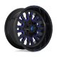 Alumínium felni 18x9 ET20 6x135/6x139,7 D645 Stroke Gloss Black Blue Tinted Clear Fuel