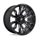 Alumínium felni 18x9 ET-12 5x127 D673 Blitz Gloss Black Milled Fuel