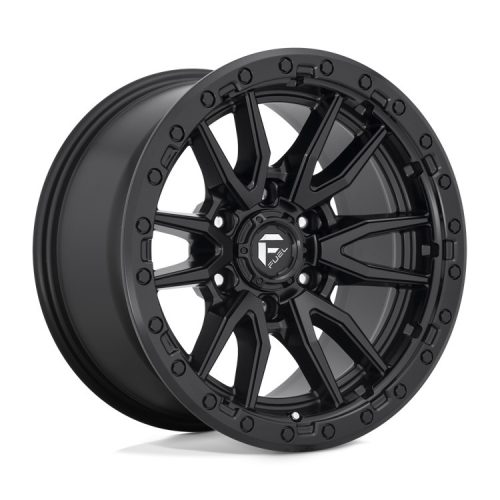 Alloy Wheel 18x9 ET1 5x150 D679 Rebel Matte Black Fuel