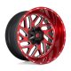 Alumínium felni 20x10 ET-18 5x114.3/5x127 D691 Triton Candy RED Milled Fuel