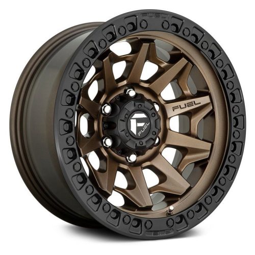 Alumínium felni 17x8.5 ET34 5x120 D696 Covert Matte Bronze/Black Bead Ring Fuel