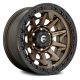 Alumínium felni 17x9 ET1 6x139,7 D696 Covert Matte Bronze/Black Bead Ring Fuel