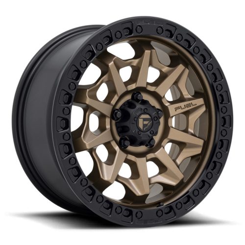 Alumínium felni 18x9 ET-12 6x139,7 D696 Covert Matte Bronze Black Bead Ring Fuel