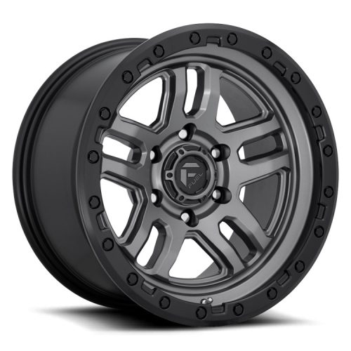 Alumínium felni 18x9 ET-12 6x139,7 D701 Ammo Matte GUN Metal Black Bead Ring Fuel