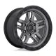 Alloy Wheel 20x9 ET1 6x139.7 D701 Ammo Matte GUN Metal Black Bead Ring Fuel