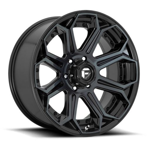 Alumínium felni 20x10 ET-18 6x139,7 D704 Siege Gloss Machined/Double Dark Tint Fuel