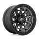 Alloy Wheel 18x9 ET20 6x139.7 D716 Covert Matte GUN Metal Black Bead Ring Fuel