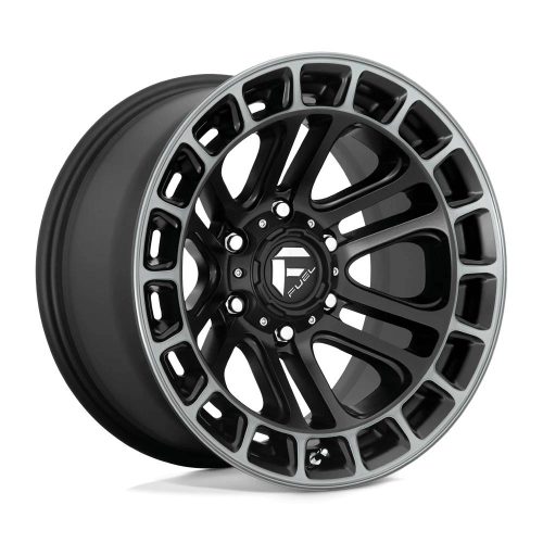 Alumínium felni 20x10 ET-18 6x139,7 D720 Heater Matte Black Double Dark Tint Machined Fuel