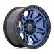 Alumínium felni 17x9 ET-12 5x127 D813 Syndicate Dark Blue W/ Black Ring Fuel