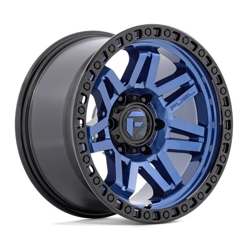 Alumínium felni 17x9 ET-12 6x139,7 D813 Syndicate Dark Blue W/ Black Ring Fuel