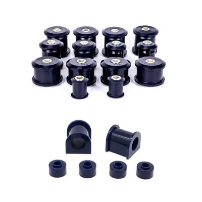 Set complet de blocuri silențioase din poliuretan față/spate Kalgum cu bușonii de bară stabilizatoare pentru Suzuki Grand Vitara (1998-2005)