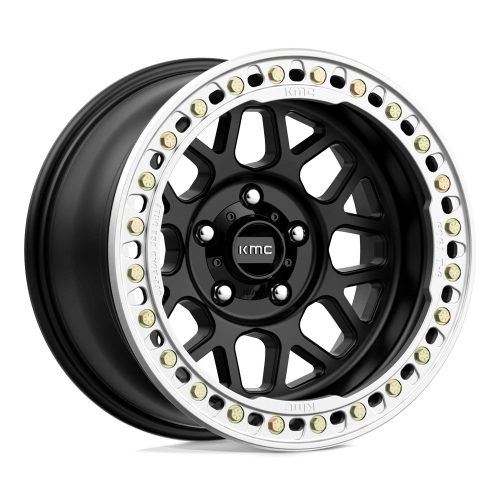 Alumínium felni 17x8.5 ET0 6x139,7 KM235 Grenade Crawl Beadlock Satin Black KMC