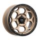 Alumínium felni 18x8.5 ET18 5x127 KM541 Dirty Harry Matte Bronze W/ Black LIP KMC