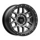 Alumínium felni 17x9 ET-12 5x127 KM544 Mesa Satin Black W/ Gray Tint KMC