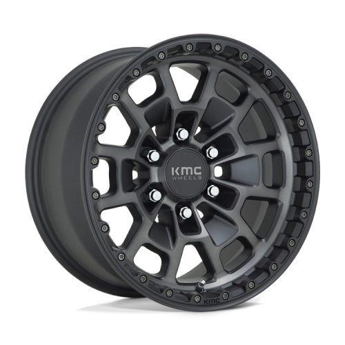 Alumínium felni 17x8.5 ET0 5x127 KM718 Summit Satin Black W/ Gray Tint KMC