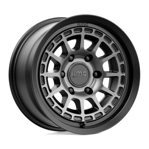 Alumínium felni 17x8.5 ET0 5x127 KM719 Canyon Satin Black W/ Gray Tint KMC