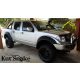 Evazări din plastic Kut Snake pentru Nissan Navara D40 2005-2015 75mm