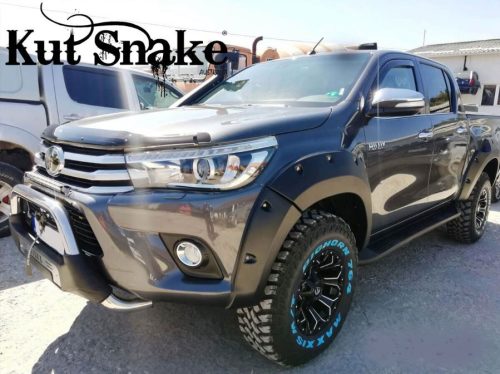 Evazări din plastic Kut Snake pentru Toyota Hilux Rocco 2019+ 75 mm