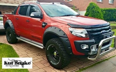 Evazări din plastic Kut Snake pentru Ford Ranger PX  2011-> 95mm MONSTER