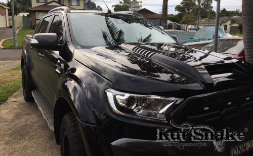 Spoiler capotă Kut Snake  Ford Ranger PX3 2019-> RAPTOR STILE