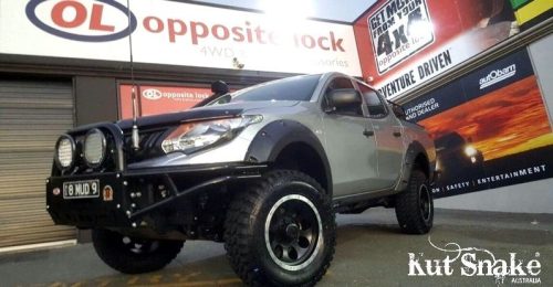 Evazări din plastic Kut Snake pentru Mitsubishi L200 2015+  70mm