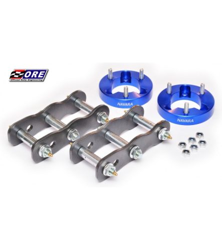 Set de ridicare a șasiului Ore4x4 +2" Nissan Navara NP300 cu arcuri