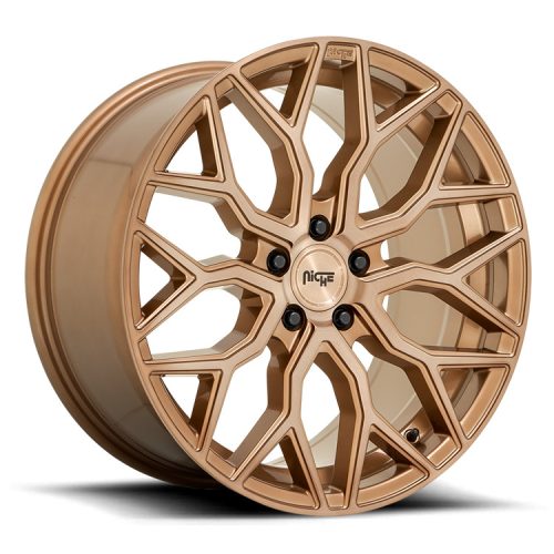 Alumínium felni 20x9 ET35 5x114.3 M263 Mazzanti Bronze Brushed Niche Road Wheels