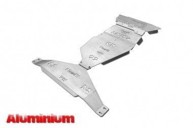 Set placă de protecție din aluminiu More4x4 Offroad, 4 piese, pentru Volkswagen Amarok 2023+