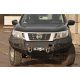 Bară frontală din oțel MorE4x4 cu placa de montare a troliului pentru Nissan Navara D23 / NP300 după 2014, toate versiunile de motoare