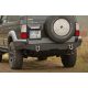 Bumper din oțel MorE4x4 pentru bara spate Toyota Land Cruiser J90 scurt 1995-2002, toate tipurile de motoare