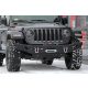 Bumper frontal din oțel MorE4x4 cu placă de montare pentru trepied Jeep Wrangler JL (2018+), toate versiunile de motoare