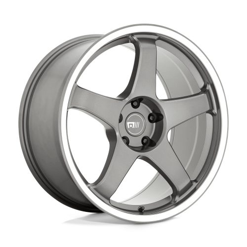 Alloy Wheel 18x8.5 ET30 5x100 MR151 CS5 Gunmetal W/ Machined LIP Motegi Racing