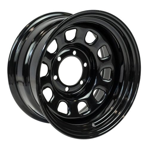 Acél felni 16x8 ET-40 6x139,7 Sputnik Gloss Black OFD