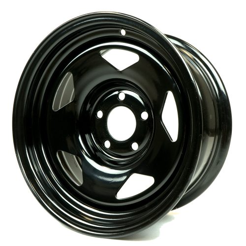 Acél felni 15x7 ET-12 5x114.3 Sirius Gloss Black OFD