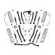 Suspension kit Rough Country X-Series Lift 4" Jeep Wrangler JK 2doors model