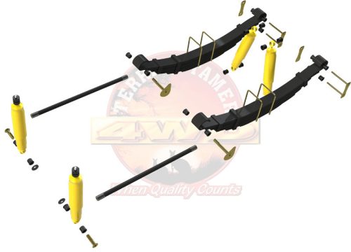 Terrain Tamer felfüggesztés készlet gyári erősségű lengéscsillapítóval +150kg terhelésig emelés +40mm Toyota 4 Runner 1990-1995 Hilux 4 1985-> Hilux 5 1988-> Hilux 6 1997-> szintszabályzás nélküli modellek