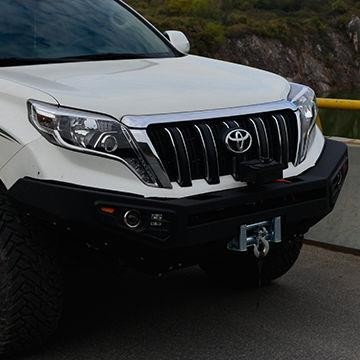 Snake4x4 front steel bumper with winch plate Toyota Landcruiser 150 (2013/10-2017)