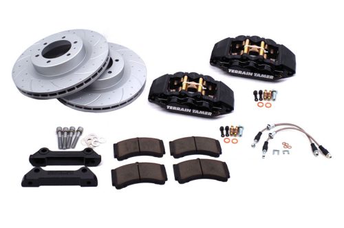 Terrain Tamer Extrém fék készlte első (Extreme Brake Kit 6 Pot Front) Isuzu D-max 4x4 2012-2020