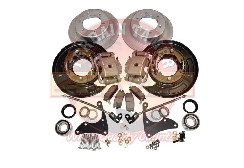 Terrain Tamer Dobféket tárcsafékre átalakító készlet hátsó (Rear Drum To Disc Brake Conversion Tt Kun26 2/05−7/08) Toyota Hilux GGN 25 KUN 26 2005-2008